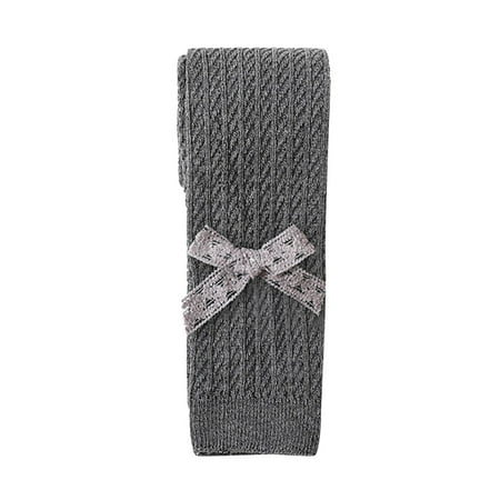 

Toddler Winter Autumn Girls Leggings Pants Warm Outwear Baby Clothes Bow Pantyhose