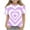 Purple, variant on vdgthytj Kids Summer T-Shirts Casual Tie-Dye Crewneck Short Sleeve Tops for Boy Girl 2025 Fashion Tees 3-12 Years