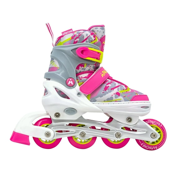 Adjustable Inline Girl Pro Skates – Comfortable Fit, Sizes 4–7, Ages 8 