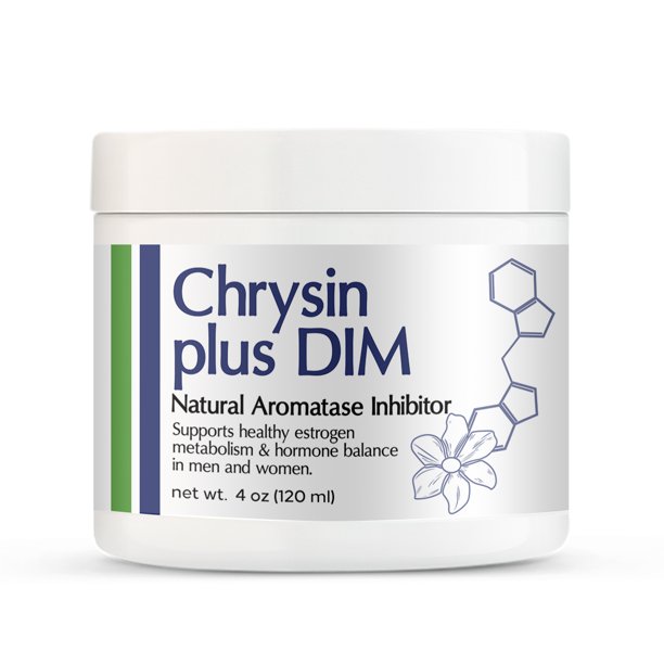Chrysin Plus DIM Aromatase Inhibitor Cream for Men & Women Anti