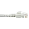 thumbnail image 3 of CableWholesale.com - Câble Patch - RJ-45 (m) à RJ-45 (m) - 100 Pieds - UTP - CAT 5e - Moulé, Échappé - Blanc, 3 of 3