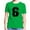 Green, variant on Boys T Shirts 6th Birthday Shirt, Boys Number Six Print Graphic Tee, Short Sleeve Casual T-Shirt, Youth School and Play Apparel for 6 Year Old