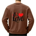 thumbnail image 3 of TaTaai Valentine's Day Matching Tracksuit for Men, Hooded Pullover and Pants Set, Romantic Gift Outfit Gift, 3 of 4
