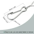thumbnail image 6 of Uxcell 50cm Extension Lighting Chain S Hook Hanging Chains 4 Pack, 6 of 6