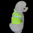 thumbnail image 3 of Frogued Adjustable Pet Reflective Vest Dog Hunting Safety Jacket High Visibility Vest (Fluorescent Yellow,M), 3 of 13