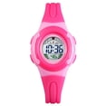 thumbnail image 2 of Reloj digital de plástico ABS para niños, pantalla LED de 12/24 horas, reloj de pulsera para niños con esfera redonda y resistente al agua Scienceny EL4555-04, 2 of 2