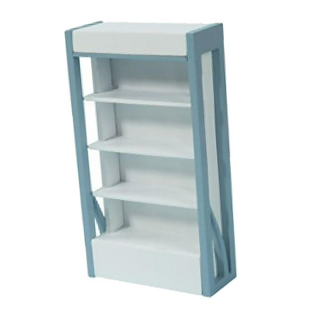 1/12 Tienda te Miniatura Armario Muebles Accesorios tes de Exhibición Decoración de para Niñ 88 cm x x 173 cm Yotijar estante de la casa de muñecas