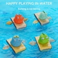 thumbnail image 1 of Jouet Dinosaure à Remontoir Flottant, Jouet Hippopotame à Remontoir Flottant Mignon pour Salle de Bain et Bain, Jouet Hippopotame Compact à Remontoir, Jouet pour Douche et Baignoire, Cadeau des Fêtes, 1 of 5