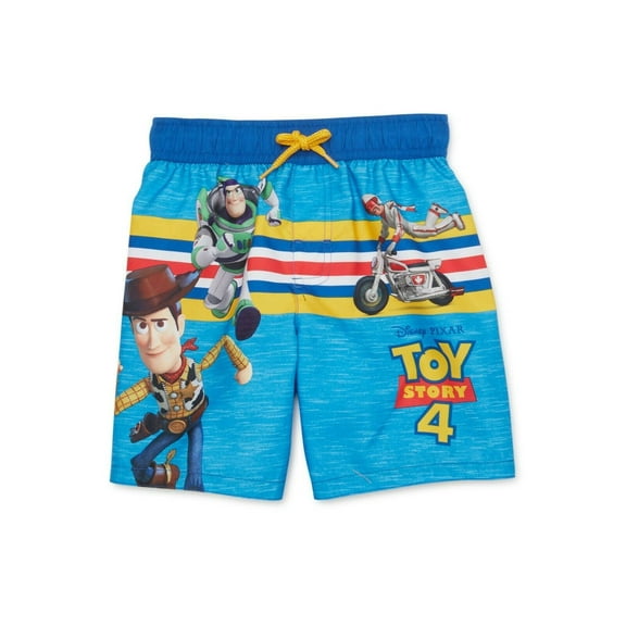 Disney Toy Story Woody Buzz Lightyear Swim Trunks Shorts Boy Size 5T