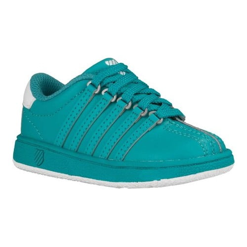 K-swiss - k-swiss kids unisex classic vn (infant/toddler) baltic/white athletic shoe - Walmart