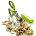 thumbnail image 4 of Herb Scissors Multipurpose Kitchen Mincing Scissors 5 Blades And Cover Stainless Steel, 4 of 8