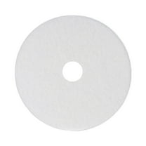 14 in. Diameter Polishing Floor Pads - White (5/Carton)