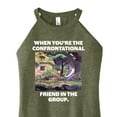 thumbnail image 3 of Disney - The Sword And The Stone - Confrontational Friend in the Group - Juniors High Neck Tank Top, 3 of 5