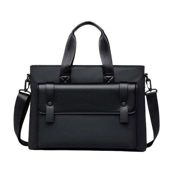 Spacious Single Strap Shoulder Bag For 14Inch Laptop And Office Supplies Storage