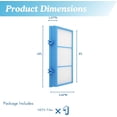 thumbnail image 4 of Shiyou Filtre HEPA de Remplacement pour Holmes AER1 Series Filtre à Air Total, HAPF30AT pour Purificateur HAP242-NUC, 1 Filtre, 4 of 4
