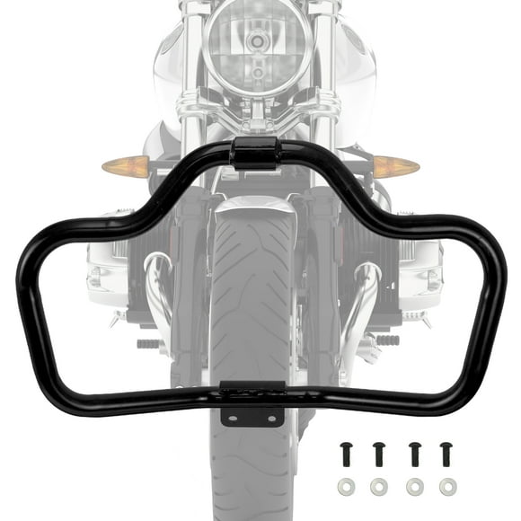 Krator Engine Guard Highway Mustache Crash Bar Compatible with Harley Davidson Iron 883 XL883N 2009-2020