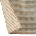 thumbnail image 4 of Better Homes & Gardens Ladder Stripe Kitchen Curtain Tiers and Valance, 3-Piece Set, Gold, 60" W x 36" L, 4 of 5