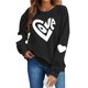thumbnail image 3 of TaTaai Hoodies Shirts for Women Early Fall Long Sleeve Tops Vintage Graphic Outfits Tops Fashion Pullover Tees Gift, 3 of 9
