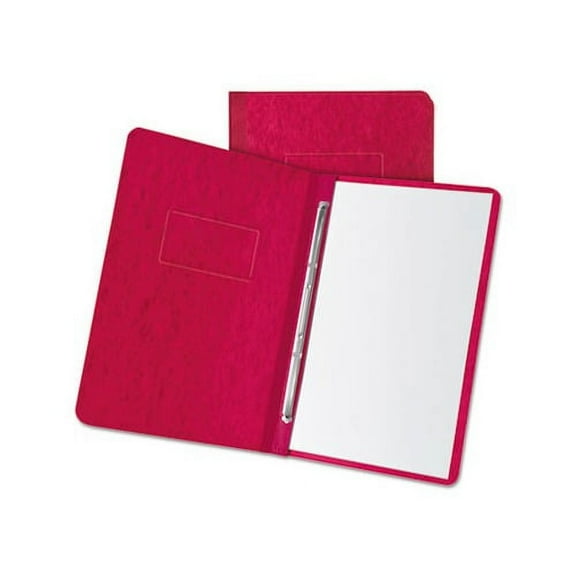Pressboard Report Cover 2 Prong Fastener, Letter, 3" Capacity, Executive Red