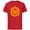 Red, variant on Marvel Iron Man Pumpkin Halloween - Short Sleeve Cotton T-Shirt for Adults - Customized-Black