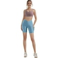 thumbnail image 3 of Tnhcen Women's High-Waisted Yoga Shorts with Pockets Gabardine Workout Shorts · Breathable Stretch Fitness Shorts S-2XL, 3 of 6