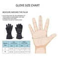 thumbnail image 2 of Sky Genius Electric Heated Gloves for Men Women Rechargeable Battery Operated Winter Motorcycle Gloves, Black, 2 of 8