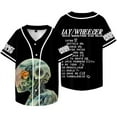 thumbnail image 2 of Jay Wheeler Tour Merch Baseball Jersey Shirt V-Neck Women Men Short Sleeve Streetwear Clothes, 2 of 3