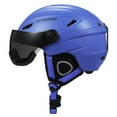 TOMSHOO Ski Helmet,Snowboard Helmet with Integrated Goggle for Men