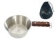 thumbnail image 1 of bol Acero inoxidable al aire libre Sierra Bowl 2000ml Cocina de mesa de gran capacidad portátil Barbacoa de acampada para acampar con manilla de madera Cocina de oleaje de primicnic, 1 of 8