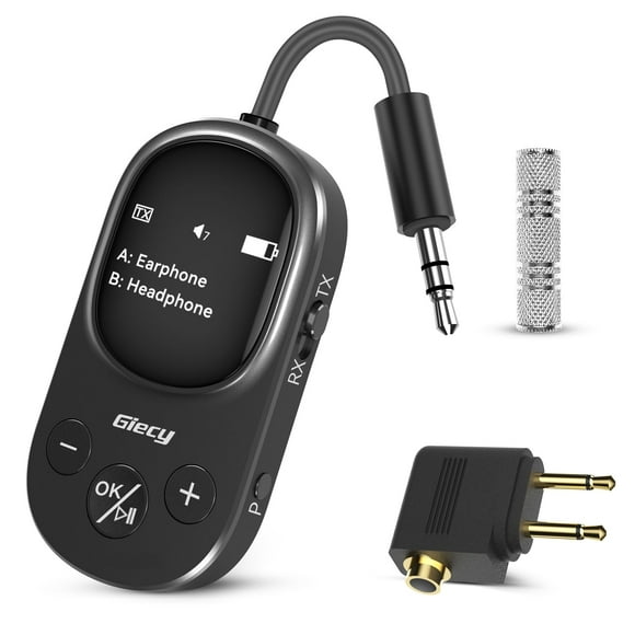 Adaptador Bluetooth Giecy Airplane Transmisor Receptor aptX