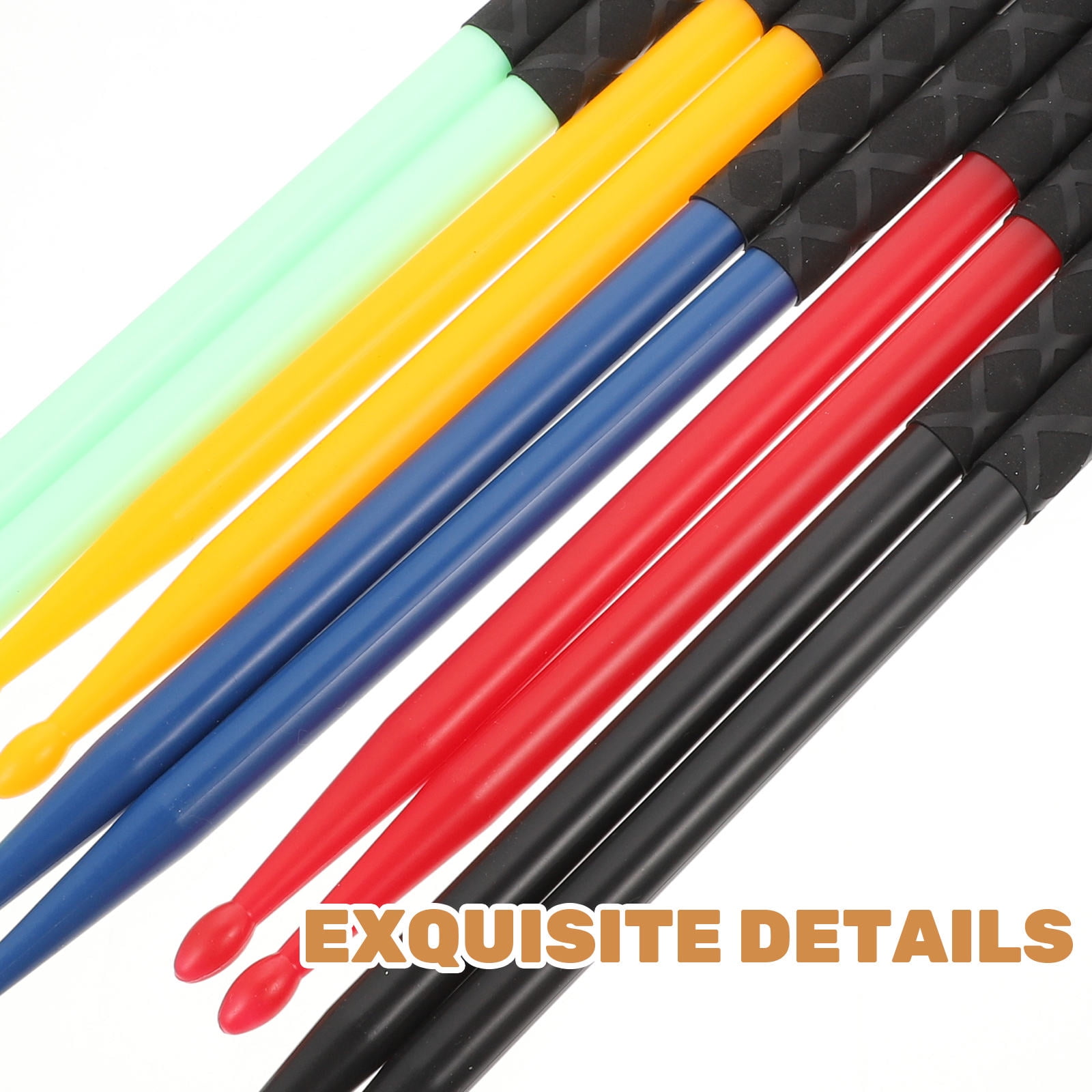 FENGGUIQU 5 Pairs Lightweight Nylon Hand for Marching Bands and Percussion Instruments