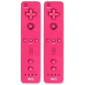 Restored Wii Classic Remote - Wireless Bluetooth Game Controller, Pink 2 Pack