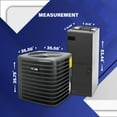 thumbnail image 2 of 1HVAC 15.2 SEER2 Central Split Unit Heat Pump AC/Heating System with 50' Install and 5K Backup Heat Kit | 3.5-Ton 42000 BTU, Single Stage HVAC System, TXV Device | R32 Refrigerant, 2 of 9