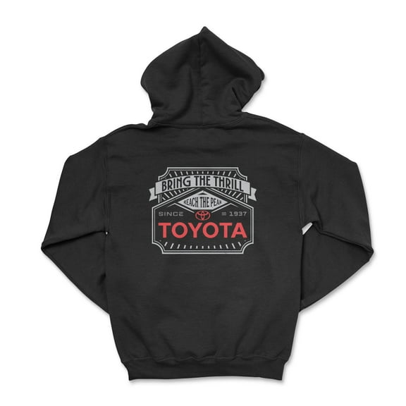 Toyota Zip-Up Hoodie-Bring the Thrill Off Road Gear