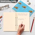 thumbnail image 5 of Haosy Capybara Surfer on Water Notebooks 1-subject Journal 60 Sheets A5 College Ruled Paper Detachable Ring 8.3"x5.7", 5 of 8