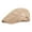 Beige, variant on Men Women Mesh Breathable Hat Summer Casual Beret Cap Outdoor Driving Golf Caps