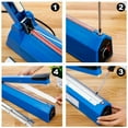 thumbnail image 5 of Economic 12"Impulse Heat Sealer 300mm Plastic Poly Bag Hand Sealing Machine Blue, 5 of 13