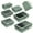 Green, variant on 7 Pcs Packing Cubes for Travel Organizer Tear-Resistant with Number Icon Handle Storage Bags for Carry on Bag for Clothes Shoes, Beige