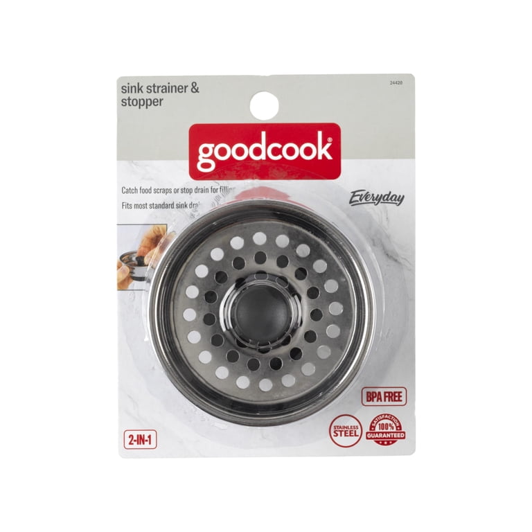 GoodCook Universal Sink Strainer with Drain Plug photo 3
