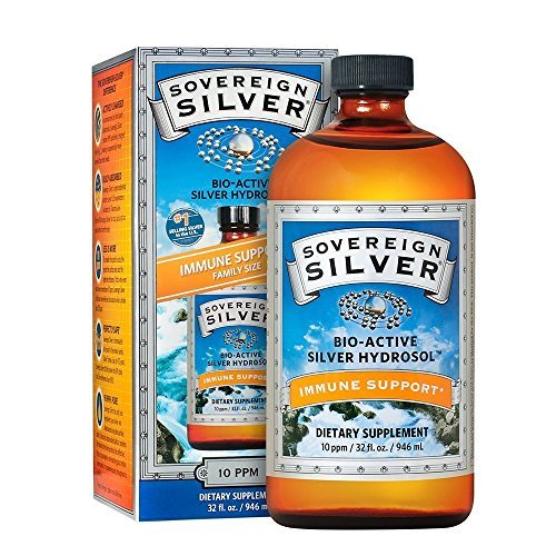 Sovereign Silver BioActive Silver Hydrosol for Immune Support 10 ppm