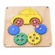 thumbnail image 4 of Tablero ocupado Montessori, juego de educativa, Material DIY, desarrollo cerebral, accesorio de enseñanza, habilidad práctica para niños en , Engranajes Engranajes de coche coloridos CUTICAT material de tablero ocupado, 4 of 8