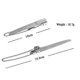 thumbnail image 2 of Cookware Backpack Fork Stainless Steel Fold Knife Utensil Spoon Set, 2 of 5