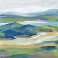 thumbnail image 2 of Lera 12x12 White Modern Wood Framed Museum Art Print Titled - Roaring Prarie, 2 of 4