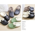thumbnail image 6 of Classic Fur Lined Clogs Waterproof Winter Fuzzy Slippers for Women Men Indoor and Outdoor, 6 of 12