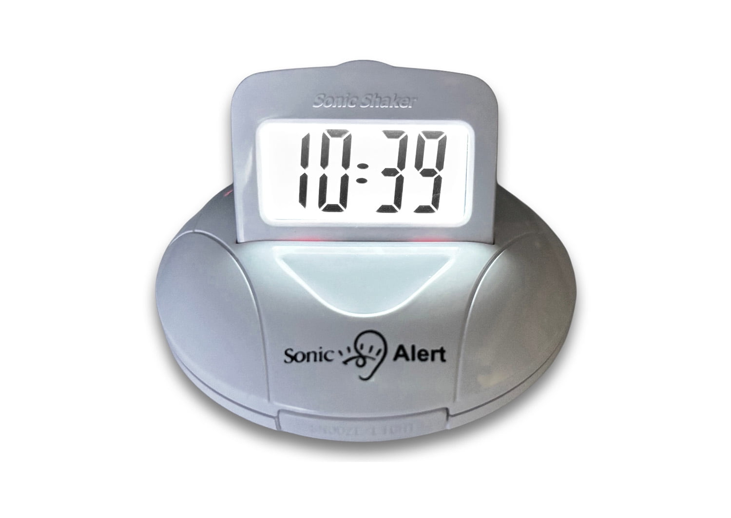 Sonic Alert Bedroom Alarm Clock with Super Shaker, Loud Dual Alarm