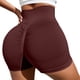 thumbnail image 1 of Pantalones cortos de entrenamiento para mujer con efecto lifting - Pantalones cortos sin costuras con entrepierna de 3,6/4,5/6 pulgadas - Ropa de gimnasio con cintura baja acanalada y transpirable, 1 of 4