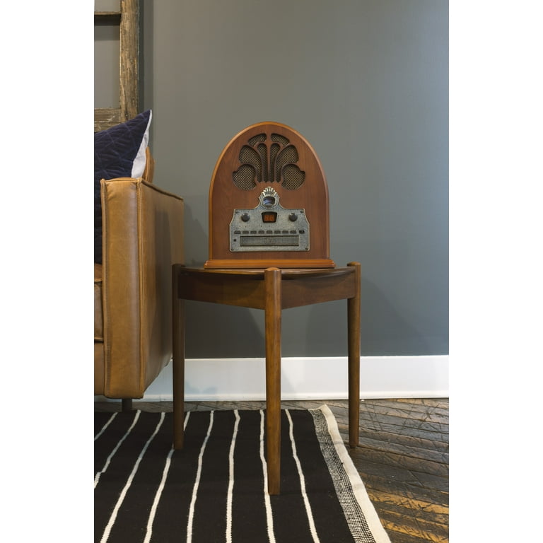 Crosley Cathedralラジオ CDプレーヤー Crosley Cathedral Bluetooth Radio CD Player Vintage Design