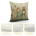 thumbnail image 4 of GOSMITH Merry Christmas Nutcracker Lumbar Throw Pillow Cover, Winter Xmas Holiday Party Cushion Case Decoration for Sofa Couch, 4 of 5
