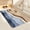B, variant on Stylish Flannel Bath Mat 15.7"x23.6", Non-Slip Absorbent Bathroom Rug with Beach Waves Design