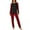 Black, variant on Christmas Pajamas for Women Festive Flannel Sleepwear Cozy Long Sleeve Holiday Print Soft Top Pant Pajama Set Women Pjs Sets Black L